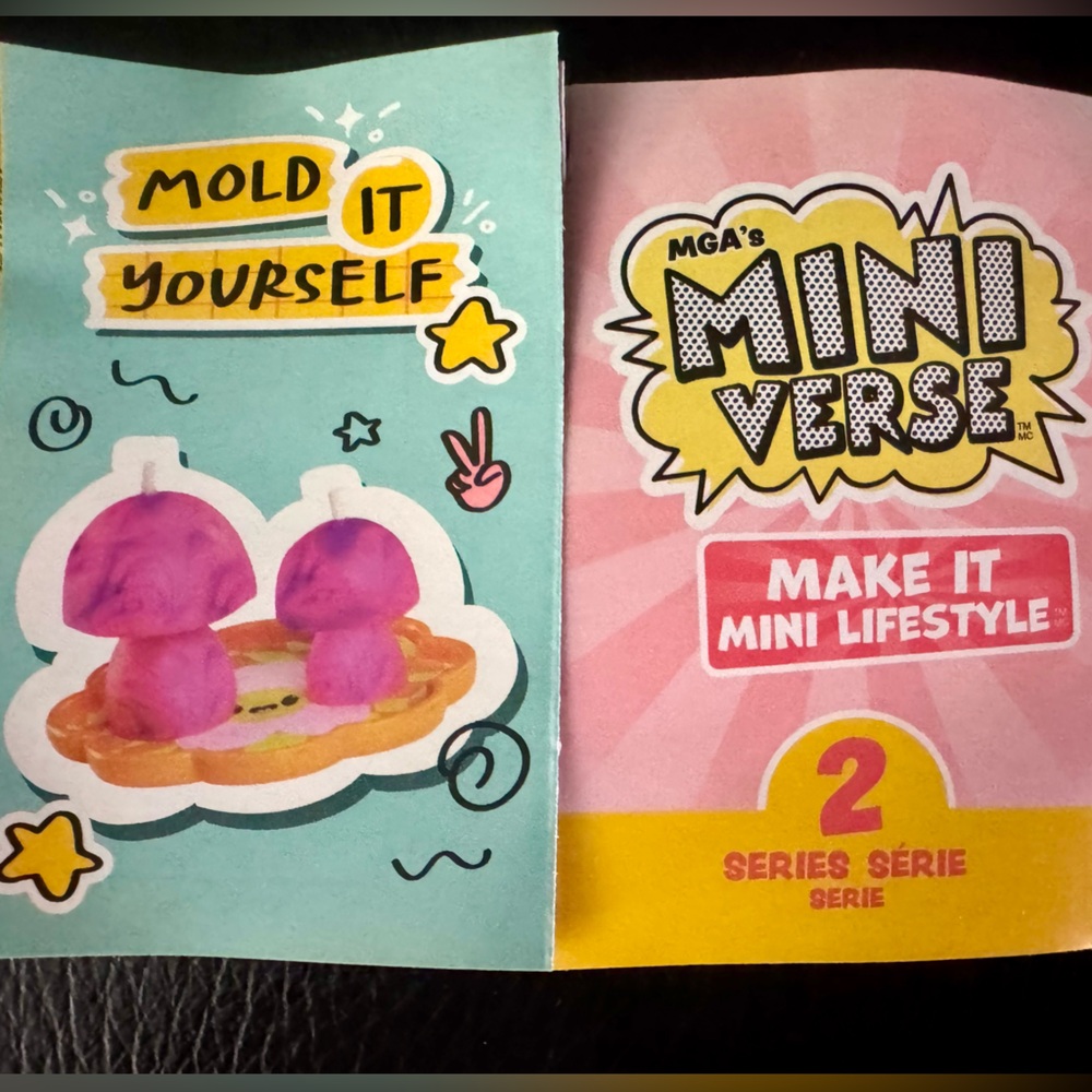 Groovy mushroom candles Miniverse make it mini lifestyle series 2